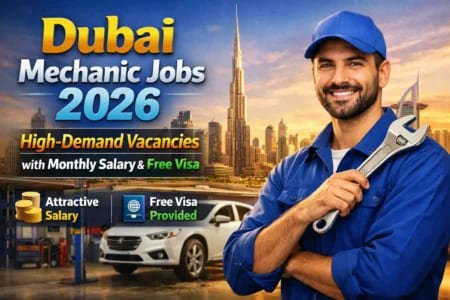 Dubai Mechanic Jobs 2026 – High-Demand Vacancies with Monthly Salary & Free Visa