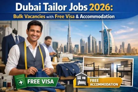 Dubai Tailor Jobs 2026: Bulk Vacancies with Free Visa & Accommodation