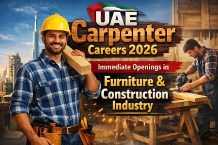 UAE Carpenter Careers 2026 – Immediate Openings in Furniture & Construction Industry
