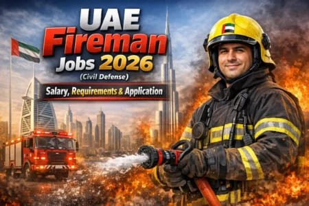 UAE Fireman Jobs 2026 (Civil Defense) – Salary, Requirements & Application