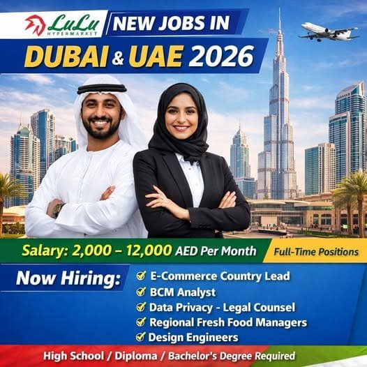 LuLu Hypermarket New Jobs in Dubai 2026 – Latest Job Vacancies in UAE (Apply Now)