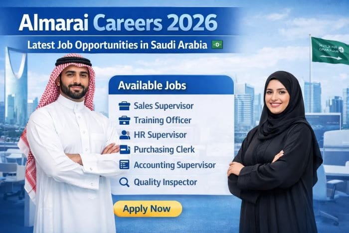 Almarai Careers in Saudi Arabia 2026 – Latest Job Opportunities in Saudi Arabia