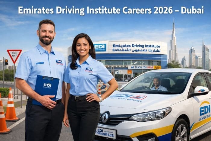 Emirates Driving Institute Careers 2026 – Latest EDI Job Openings in Dubai