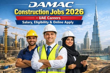 DAMAC Construction Jobs 2026 – UAE Careers, Salary, Eligibility & Online Apply